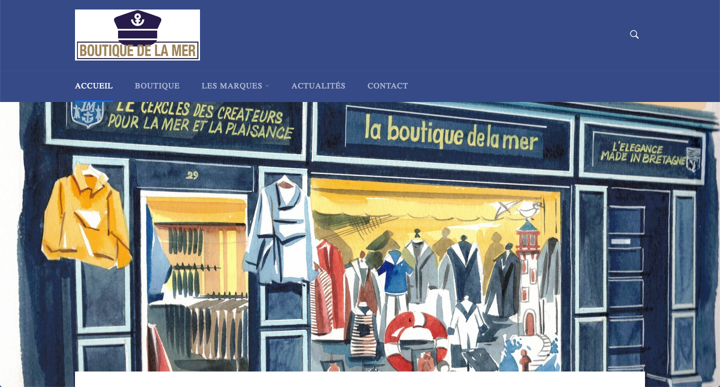La Boutique de la Mer, à Port-Louis La Boutique de la Mer, à Port-Louis
